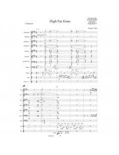 High Far Gone - partitions pour ensemble de percussions - de Jacopo Costa.
Guillaume Guégan Editions. 2