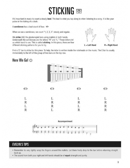 Glockenspiel Method - par Evelyn GLENNIE