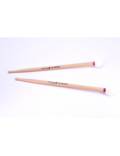 Baguettes multi-percussion timbale / caisse claire 7A