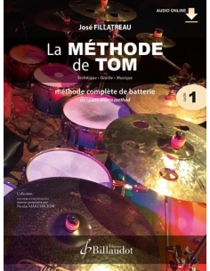 La Méthode de Tom, cycle 1 - José FILLATREAU. Drum method, in French.