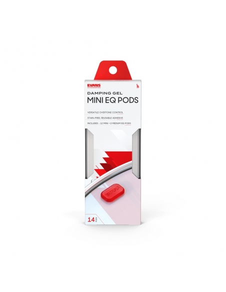 MINI EQ Pods - gels atténuateurs d'harmoniques - EVANS